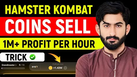 Hamster Kombat HMSTR Coin Sell Hamster Kombat Withdrawal 1M Profit