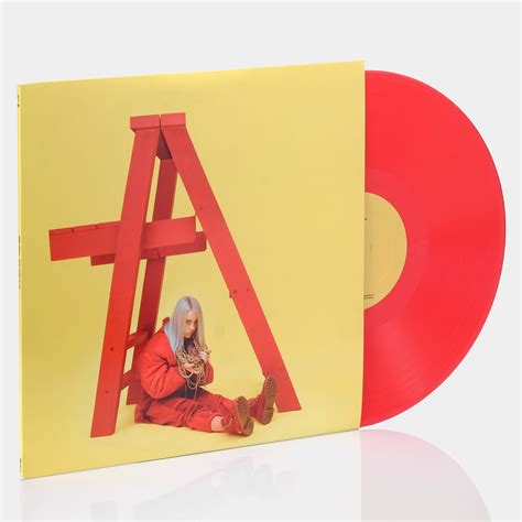 Billie Eilish Dont Smile At Me Lp Red Vinyl Record Vinyl Records