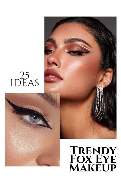 Trendy Fox Eye Makeup Ideas To Try Now Fox Eyes Eye Makeup Makeup