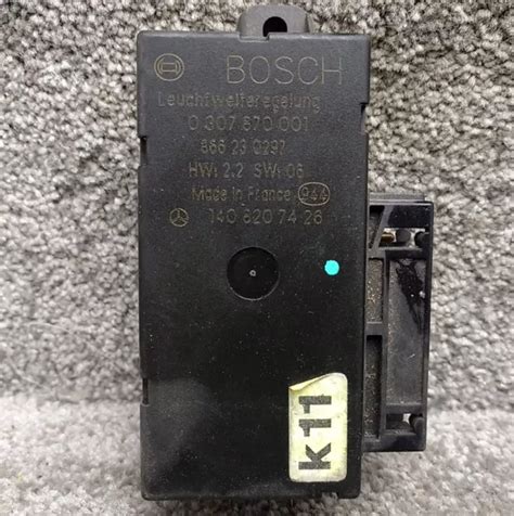 Mercedes W S Class Xenon Headlight Level Control Unit Ecu R W