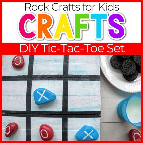 DIY Kids’ Rock Tic-Tac-Toe Game