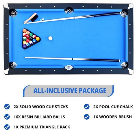 RACK Bolton 5.5-Foot Billiard/Pool Table (Black) | RACK Pool Tables