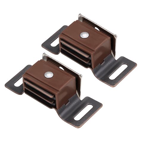 62x26x21mm Magnetic Latches Catch ABS Metal Brown 2Pack Walmart