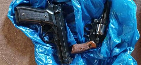 Two Suspects Arrested For Possession Of Unlicensed Firearm Possession