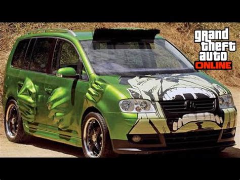 Como Fazer O Volkswagen Touran Do Edwin Carro Do Hulk No Gta