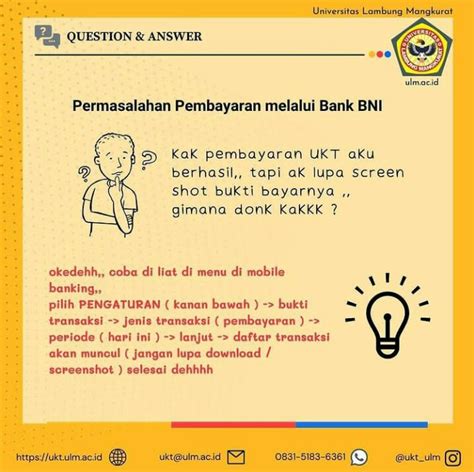 Tata Cara Pembayaran UKT Mahasiswa PERISTIWA ONLINE