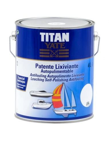 Patente Autopulimentable Lixiviante Titan Yate