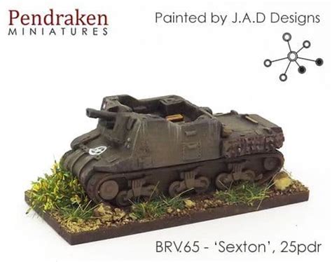 Pendraken 10mm WWII British Sexton 25pdr