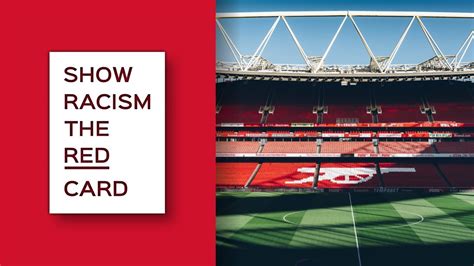 Educating Against Racism Show Racism The Red Card And Arsenal F C Youtube