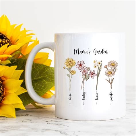 Moms Flower Garden Etsy