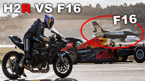 Kawasaki Ninja H R Vs F Fighter Jet Istanbul Airport Youtube