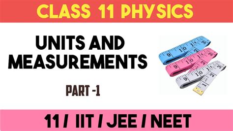 Class 11 Physics Chapter 1 New Season 2024 25 Units And