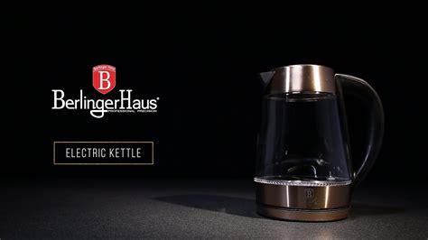 Berlinger Haus Metallic Line Rosegold Edition Electric Kettle