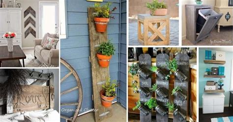 35 Easy Diy Reclaimed Wood Projects You Can Do Today