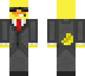 Mob Boss Rubber Duck | Minecraft Skin