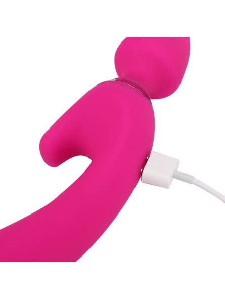 Doble Vibrador Con Plug Anal Y Punta Vaginal Estimulador Recargable