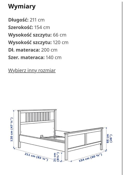 Ko Sosnowe Ikea Hemnes Z Szufladami Szafka Nocna Bia A Bejca