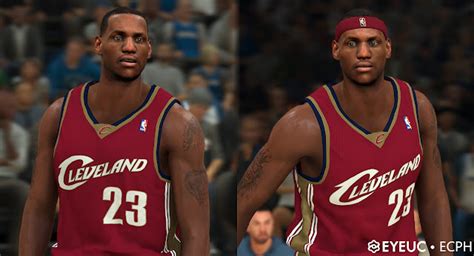 Nba K Lebron James Rookie Cyberface By Ecph Shuajota Your Site