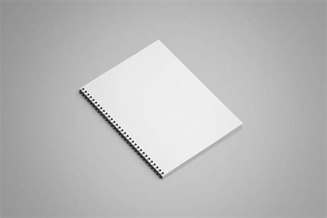 Notebook Paper Mockup