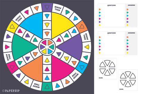 Trivial Pursuit Board Game Paperzip Trivial Pursuit Board Game