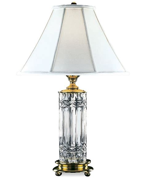 Waterford Kells Brass And Crystal Table Lamp Macy S