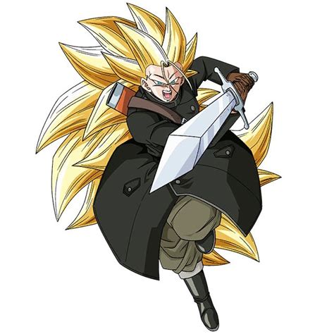 Trunks Ssj3 Xeno Render [sdbh World Mission] By Maxiuchiha22 On