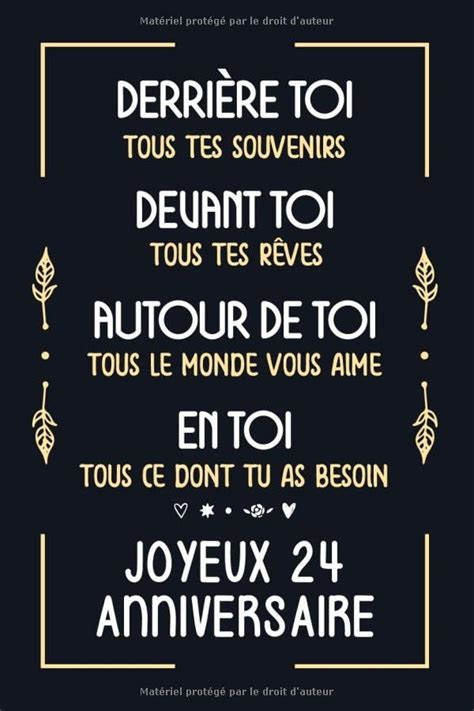 Derrière Toi Tous Tes Souvenirs Devant Toi Tous Tes Rêves Joyeux 24