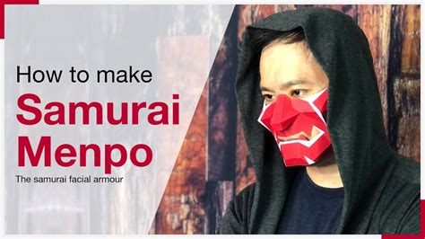 How To Make A Samurai Menpo Youtube