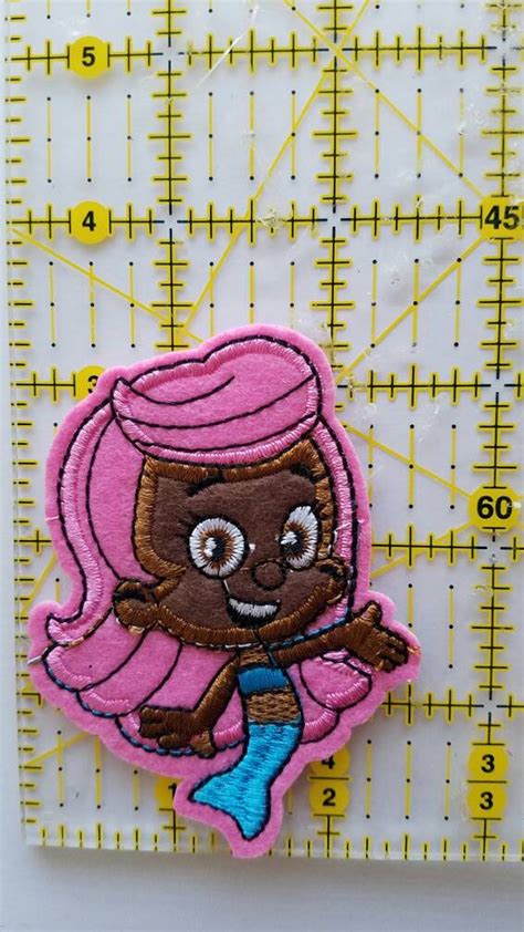 Bubble Guppies Iron On Inspired Patch Bubble Guppies Birthday Etsy