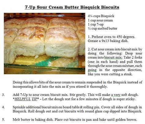 7 Up Butter Sour Cream Bisquick Biscuits I Had No 7 Up On Hand So I Used Ginger Ale These Are