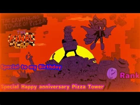 Pizza Tower Egg Lap Mod The Crumbling Tower Of Pizza The Final Lap