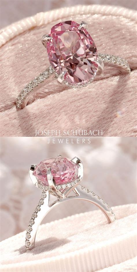 Pin By Kimberlyn Delgado On Bodas Pink Gemstone Engagement Rings