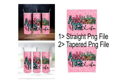 Anesthesia Tech Skinny Tumbler 20oz Png Graphic By Katisuisai