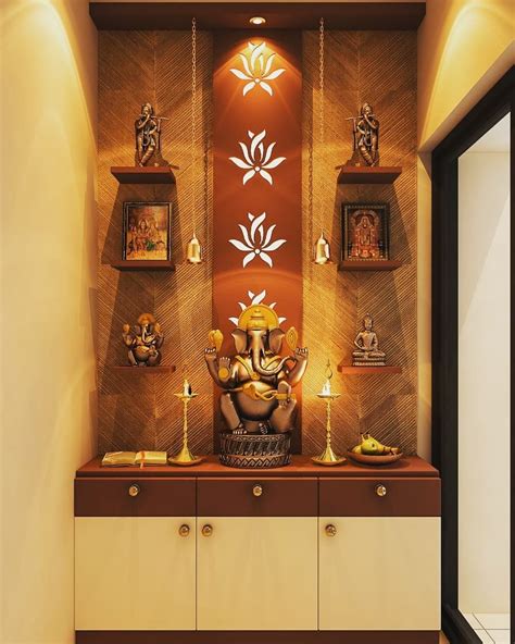 Pooja Mandir Designs In Hyderabad - Ruma Home Design