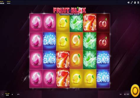 Fruit Blox – Six Reels and Four Rows of Symbols and Rewards