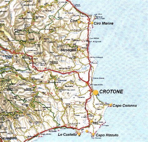 CROTONE MAP