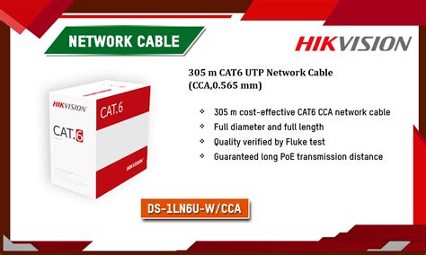 DS 1LN6U W CCA Cables Hikvision Online Shop Sri Lanka