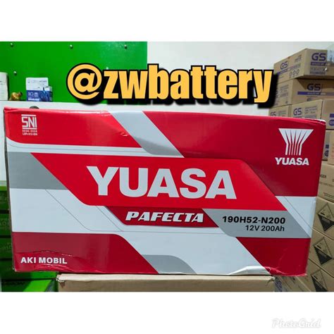 Jual AKI MOBIL TRUK DELTA YUASA ORI PAFECTA N200 AKI BASAH 12V 200Ah