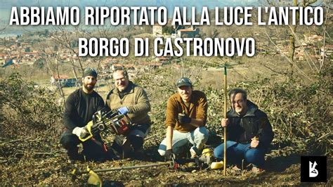 ABBIAMO RIPORTATO ALLA LUCE L ANTICO BORGO DI CASTRONOVO YouTube