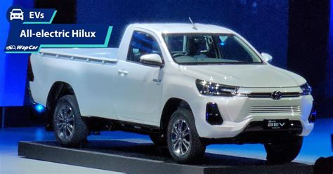 This Is The All Electric Toyota Hilux Revo BEV Concept WapCar