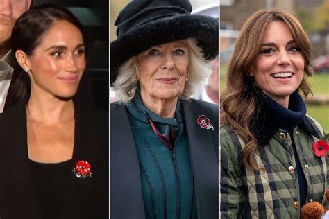 Why Kate Middleton Meghan Markle And Royals Are Wearing Poppies