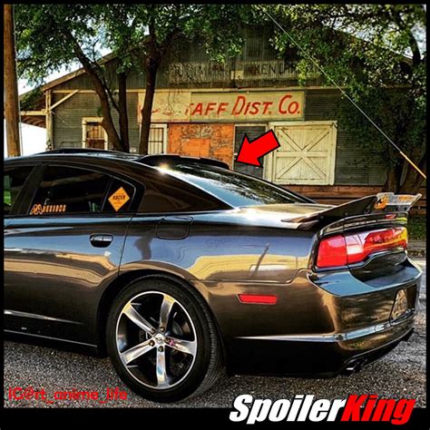 Spoilerking Rear Window Roof Spoiler Fits Dodge Charger 2011 2014