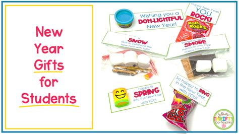 New Year Gift Ideas for Students - Your Thrifty Co-Teacher