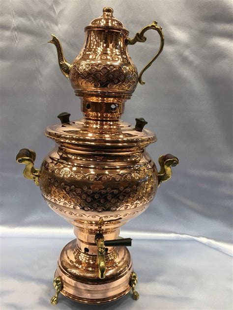 Handmade Handcrafted Copper Turkish Samovar A Special Etsy In