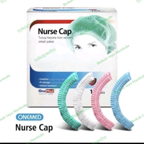 Jual Nurse Cap Penutup Kepala Onemed Hair Net 100 Pcs Kab Tangerang