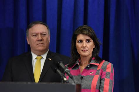 Trump Says Haley And Pompeo Have No Place In Cabinet The American