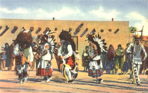 The Buffalo Dance Of The Pueblo Indians Native Americana