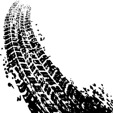 Tire Tracks Svg Tyre Tracks Svg File Car Wheel Tire Print Etsy