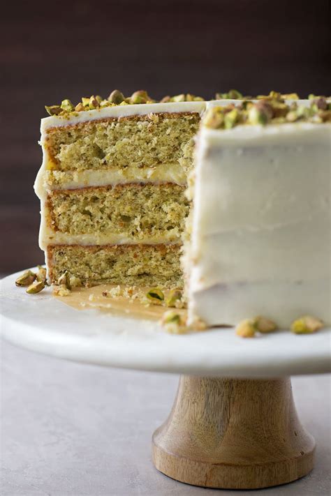 Pistachio Layer Cake With Mascarpone Frosting Life Made Simple