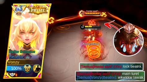 Yin Lock Beatrix😱 Beatrix One Shot Build 2023🔥1 Hit Delete Kills